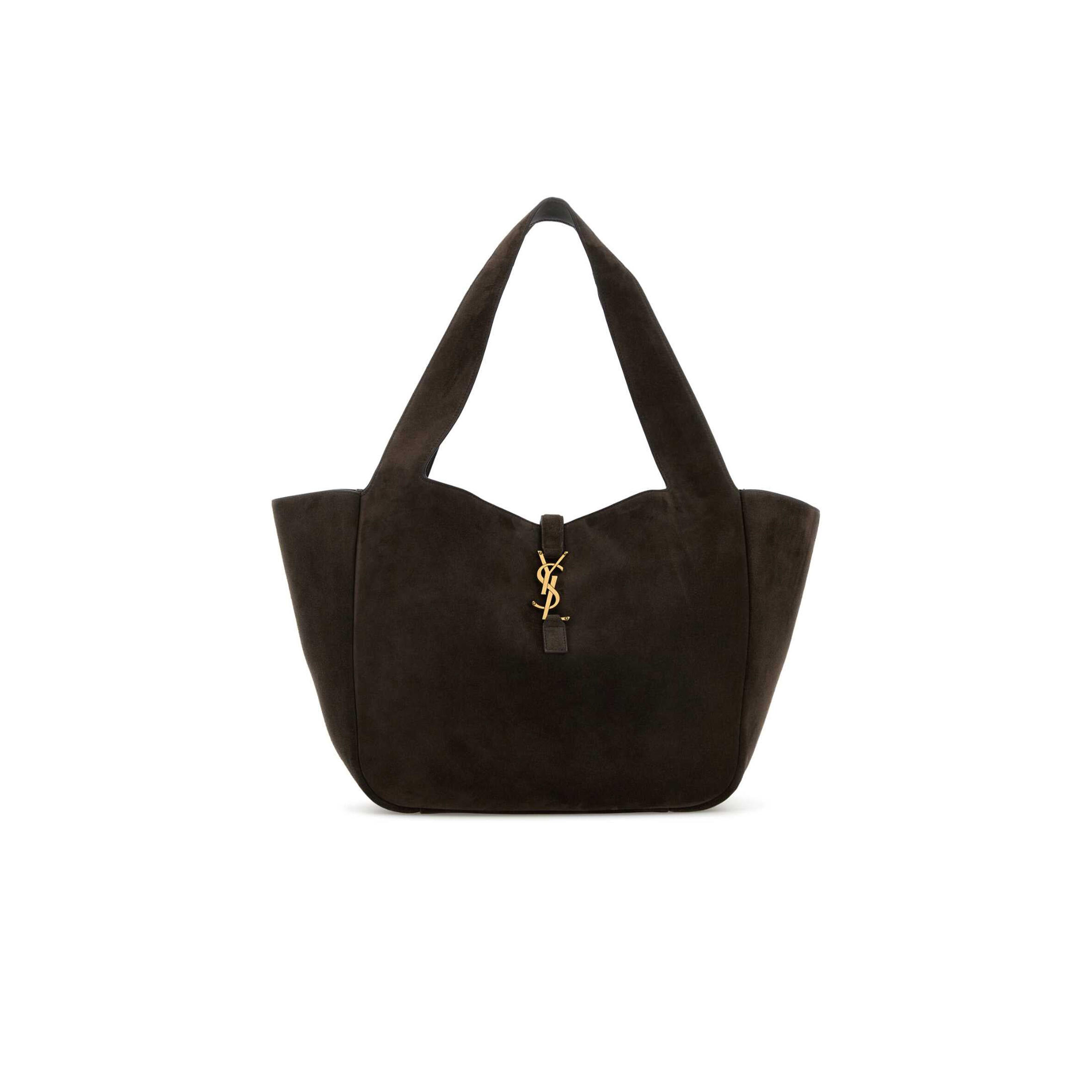 YSL LE 5 À 7 BEA SUEDE TOTE 763435008IW1997 (50*28*18cm)